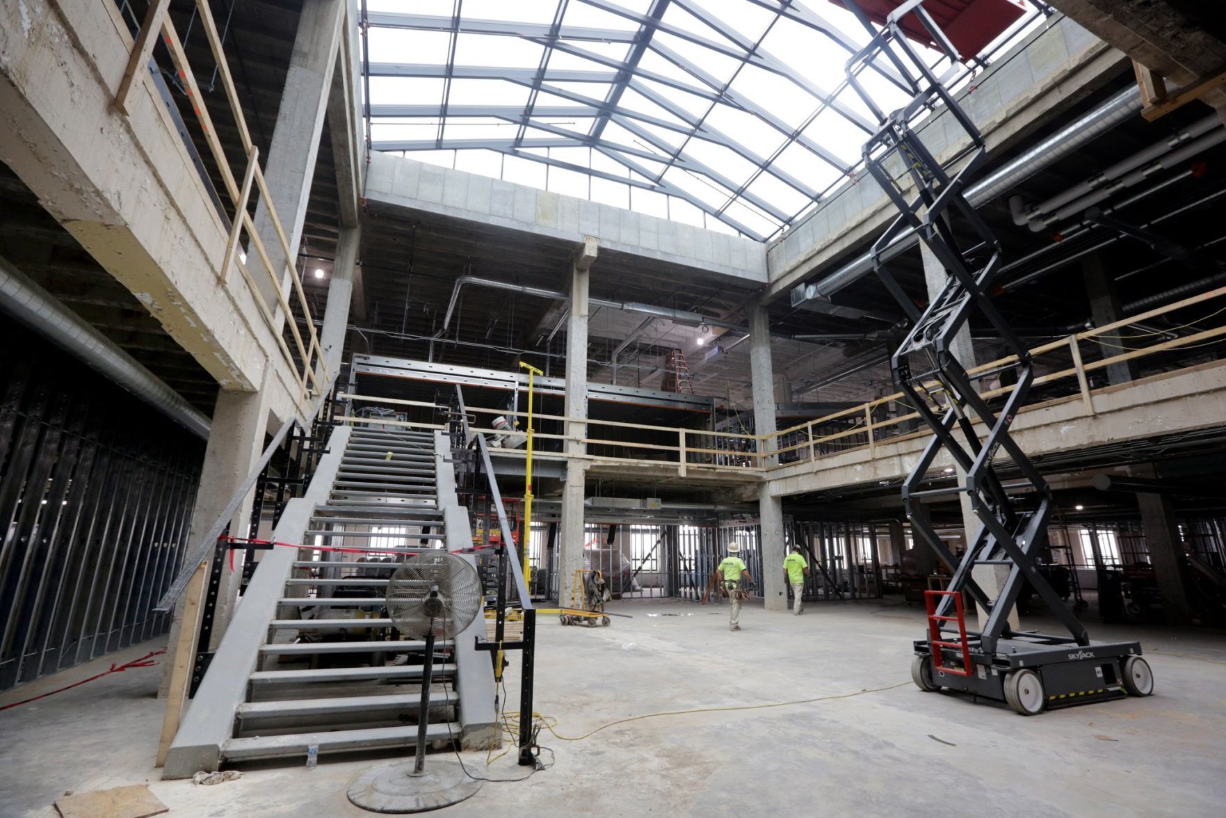 Former Post-Dispatch building under renovation